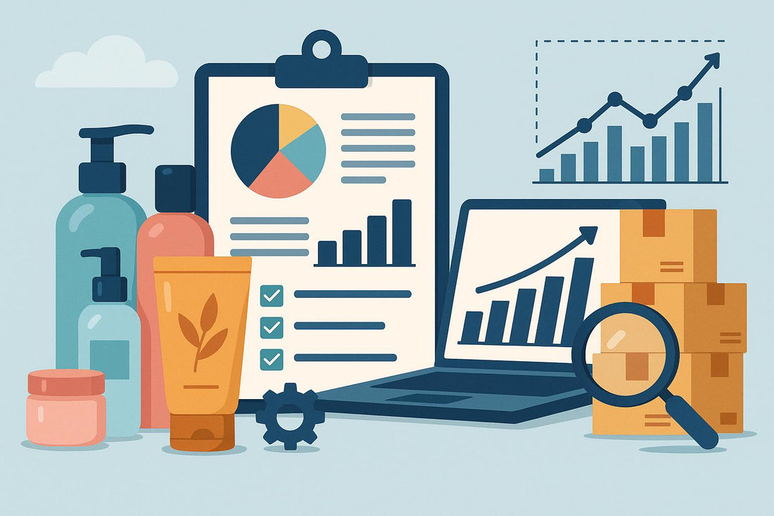 Beauty Product Inventory Management Stats