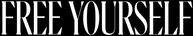 Free Yourself text on black background.