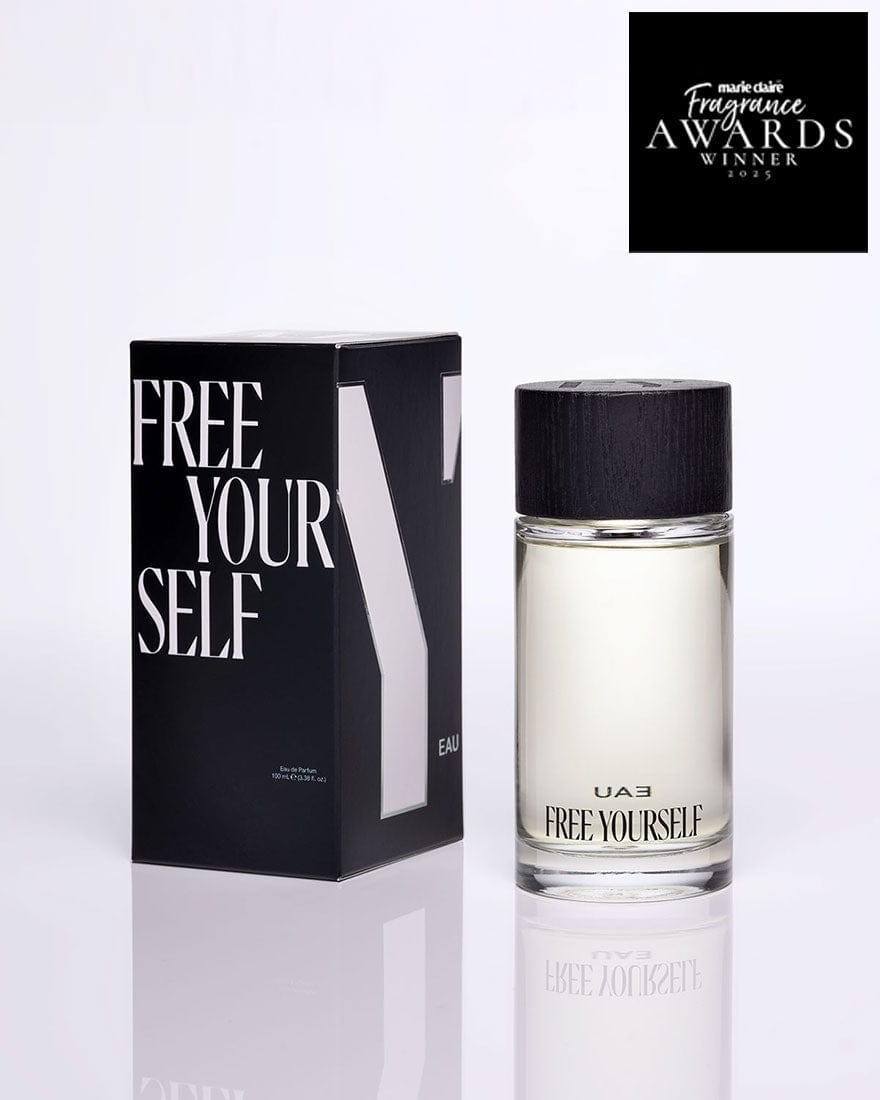 Free Yourself Eau de Parfum 100ml Box & Bottle - Marie Claire Fragrance Winner