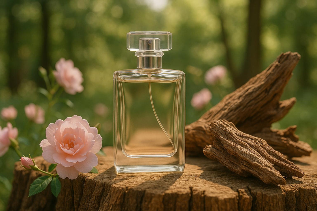 Light floral perfumes with woods