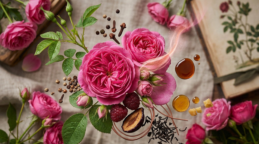 smell of rose in perfume