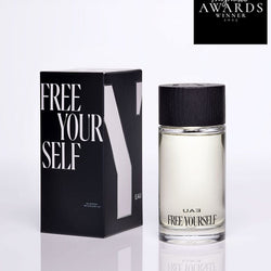 Free Yourself Eau de Parfum 100ml Box & Bottle - Marie Claire Fragrance Winner