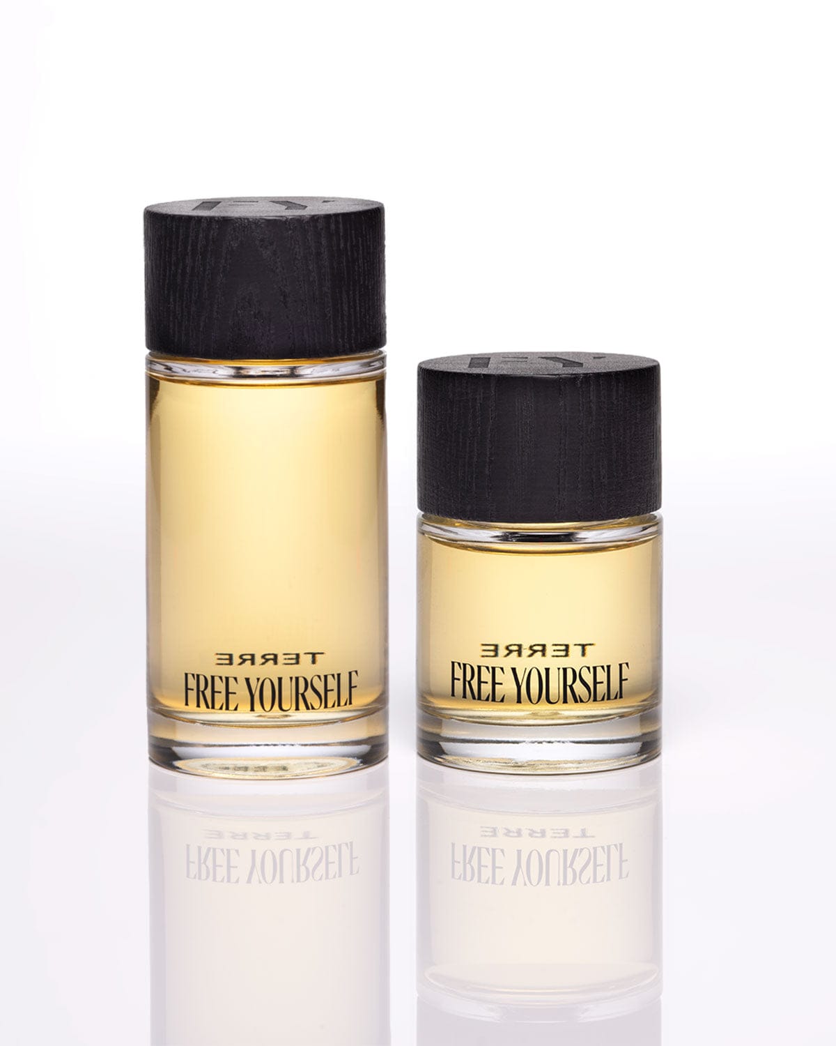 Terre Free Yourself EDP fragrance collection, 100ml and 50ml bottles