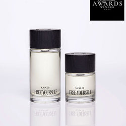 FREE YOURSELF Eau fragrance bottles (100ml & 50ml) - Marie Claire Fragrance...