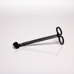 Black candle wick trimmer