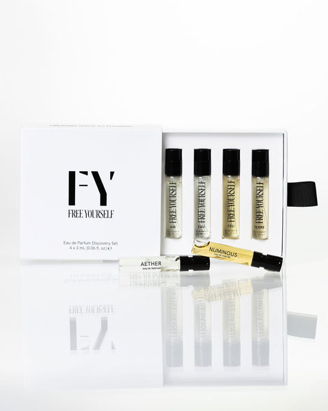 Unisex Fragrance Discovery Set for Tranquility and Peace